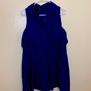 Navy blue dress